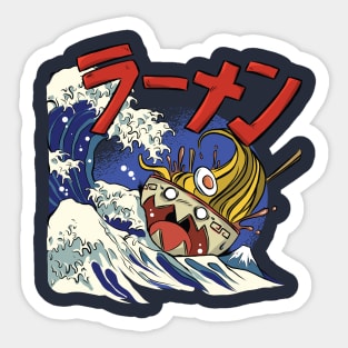 Great Ramen off kanagawa Sticker